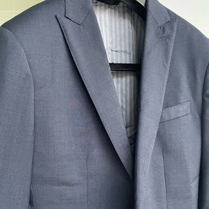 Banana Republic suit Italian fabric